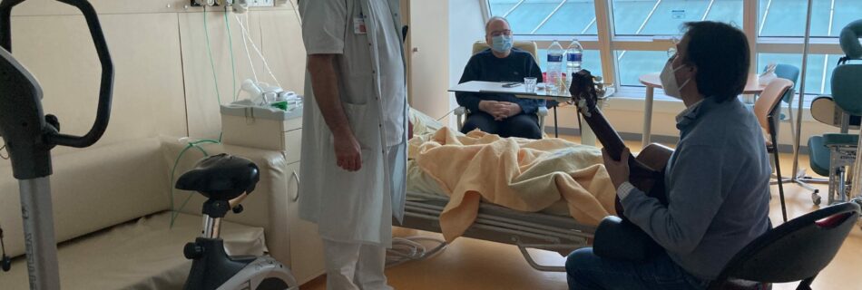 Jérôme Bénezet à l'hôpital européen Georges Pompidou