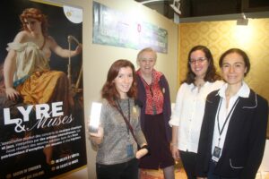 Des bénévoles investis pour faire connaitre Lyre&Muses au salon du patrimoine culturel 2023